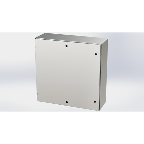1/4 Turn Latch Electrical Enclosures, 36 in H, 12 in D, 36 in W, NEMA 3R, 4, 4X, 12, 13